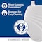 Mayfair Mayfair by Bemis Swirl Round White Enameled Wood Toilet Seat 27EC-000 - alternate 2